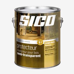 SICOᴹᴰ  Protecteur d'extérieur pour bois semi-transparent - formule avancée